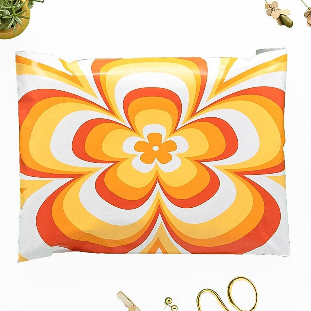 Flower Power Poly Mailers 19x24 Pack of 10 PRICE IS FIRM - Picture 3 of 7